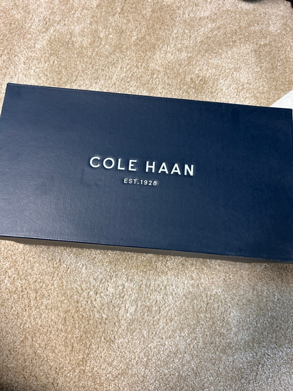 Cole Haan Navy Gift Shoe Box with White Logo
